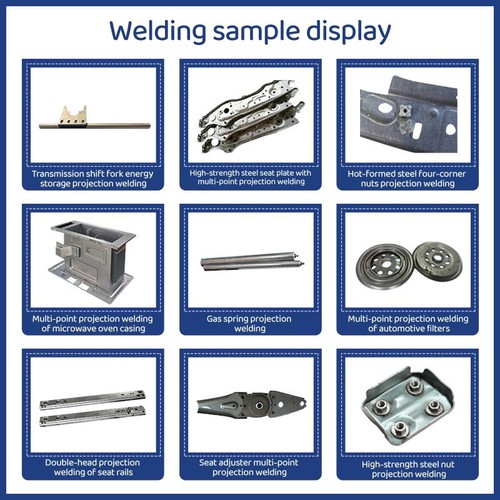 Welding sample display Welding sample display
